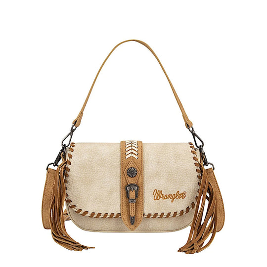 Wrangler - Avery Shoulder Bag - Natural