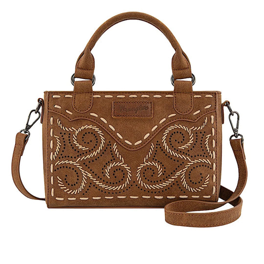 Wrangler - Swirl Crossbody Bag - Tan