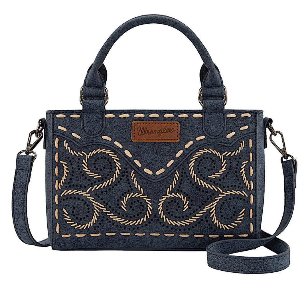 Wrangler - Swirl Crossbody Bag - Navy