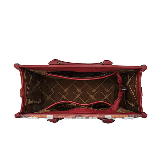 Wrangler - Cilia Crossbody Tote Bag - Burgundy