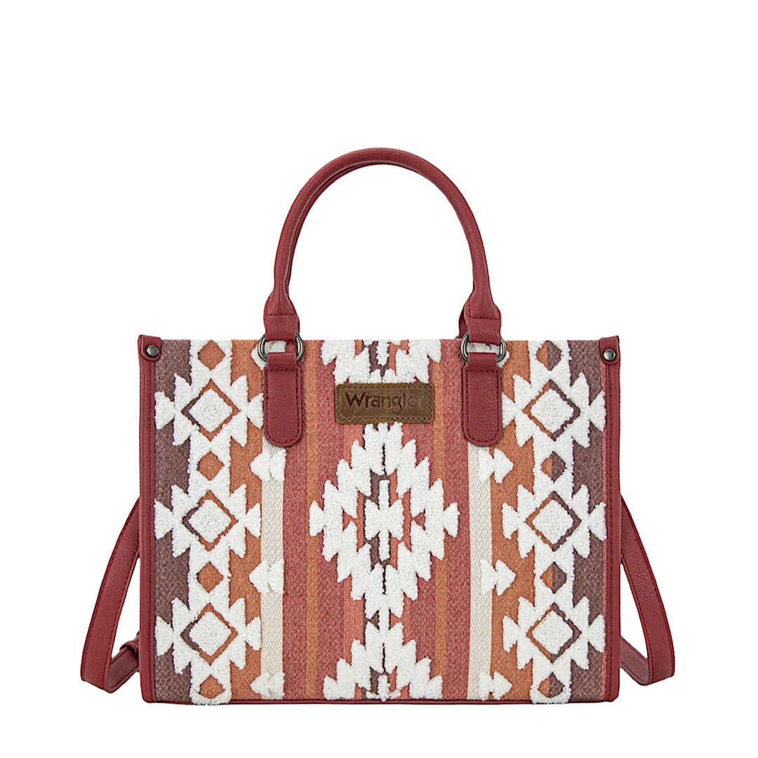 Wrangler - Cilia Crossbody Tote Bag - Burgundy