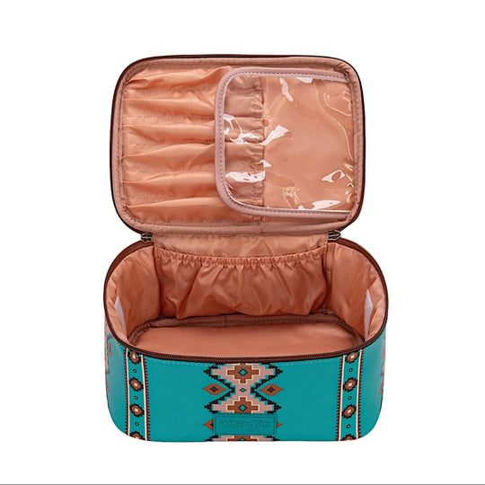 Wrangler - Travel Cosmetic Bag - Turquoise