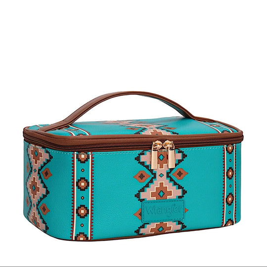 Wrangler - Travel Cosmetic Bag - Turquoise