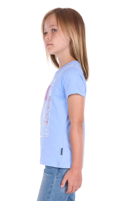Wrangler - Girls Light Blue Lola Tee