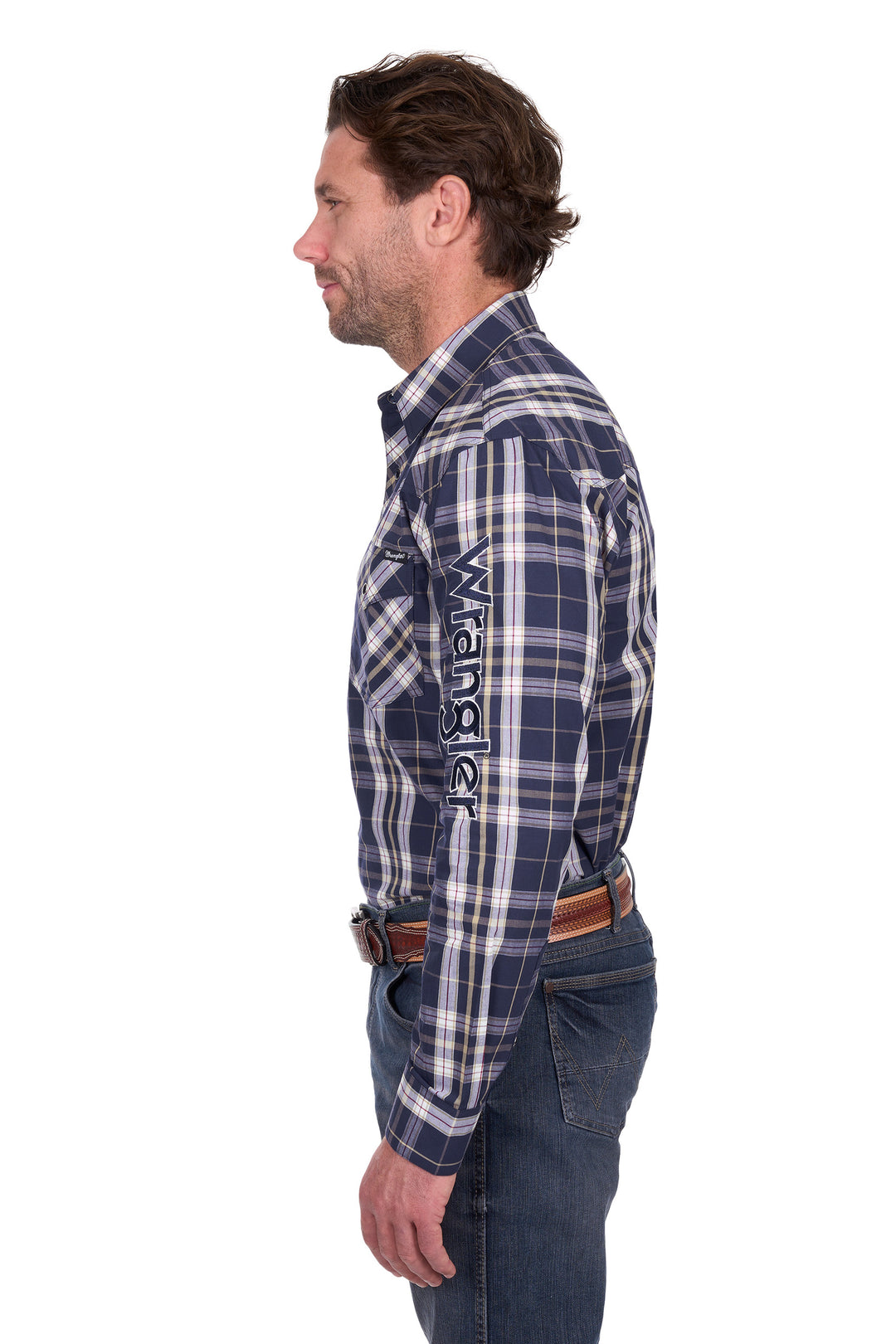Wrangler - Mens Wayne Logo Arena Shirt