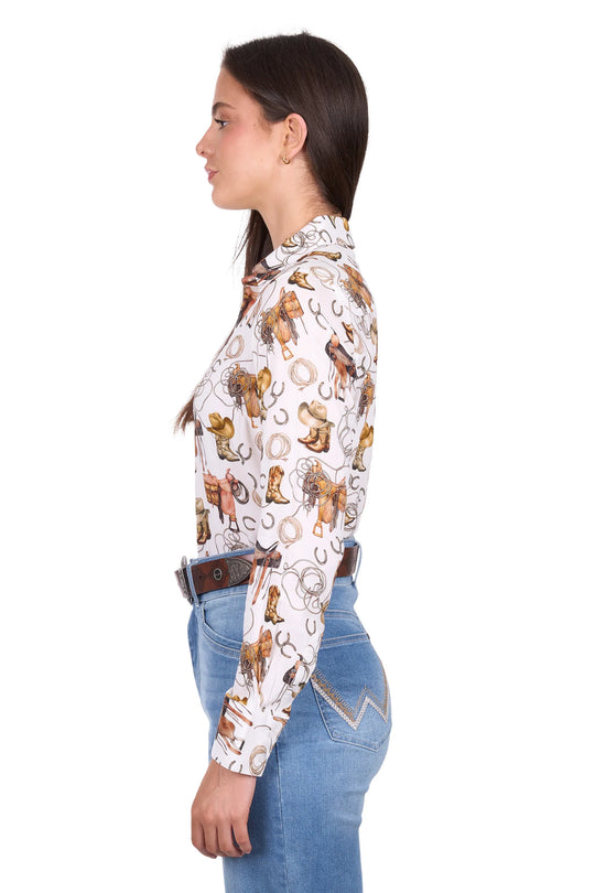 Wrangler- Womens Marilyn Long Sleeve Shirt
