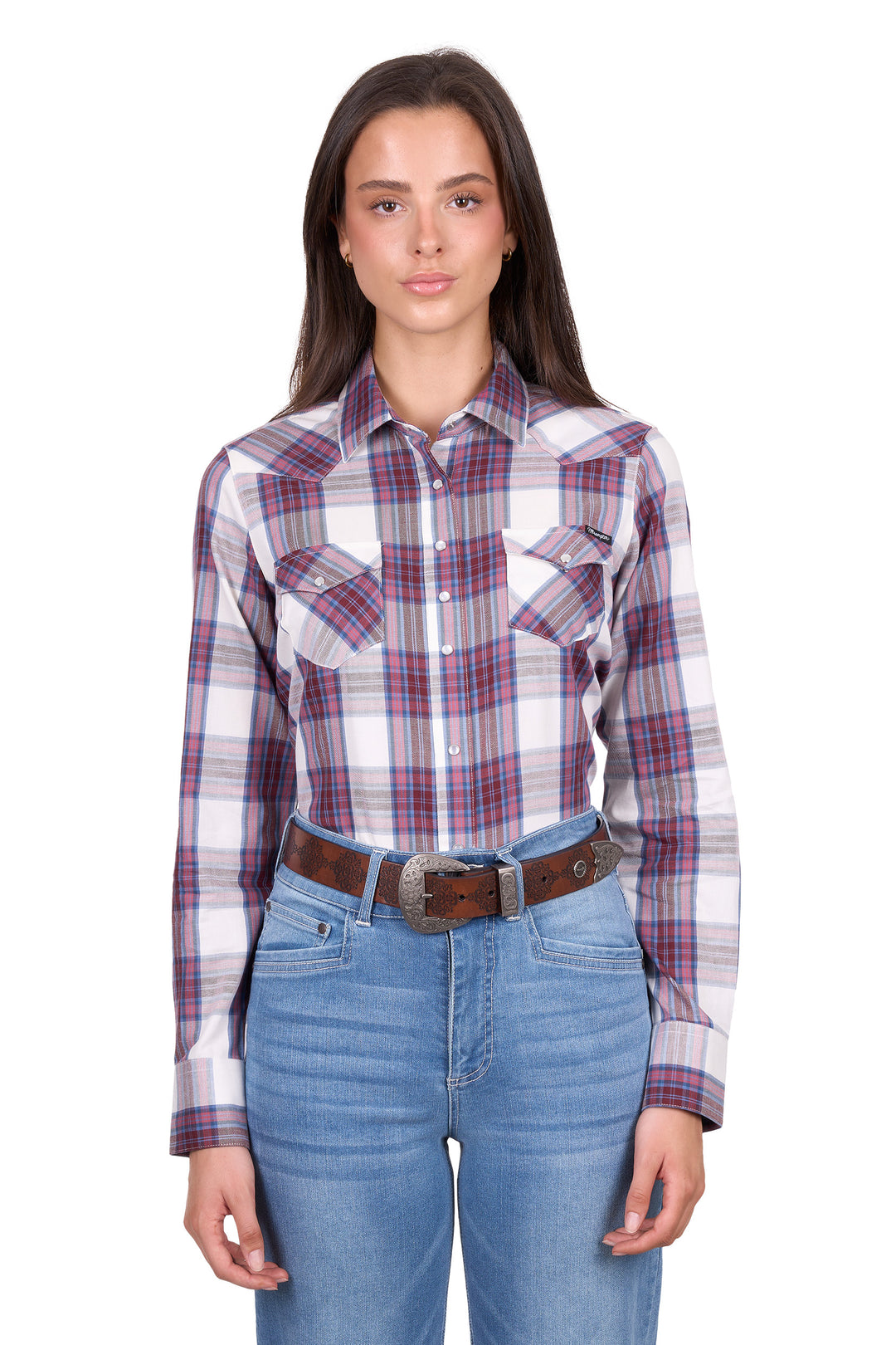 Wrangler- Womens Jaclyn Long Sleeve Shirt