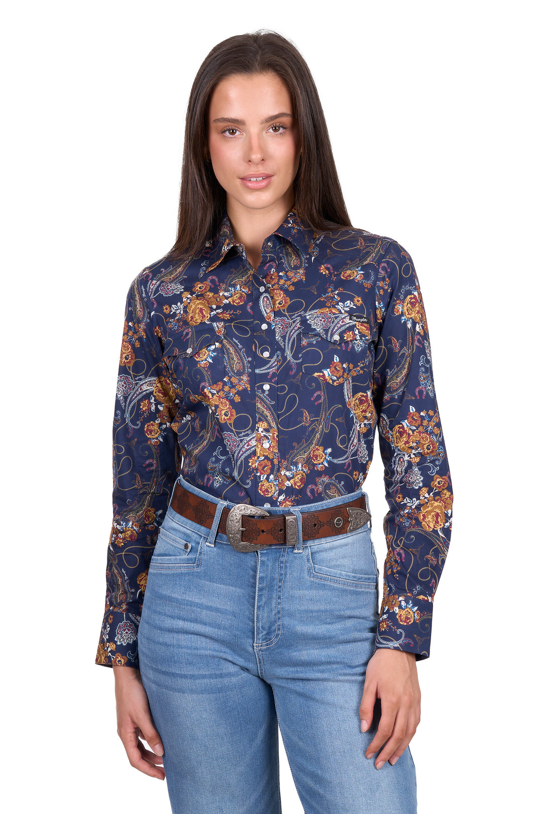 Wrangler- Womens Bronx Long Sleeve Shirt