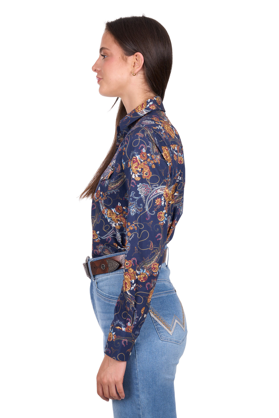 Wrangler- Womens Bronx Long Sleeve Shirt