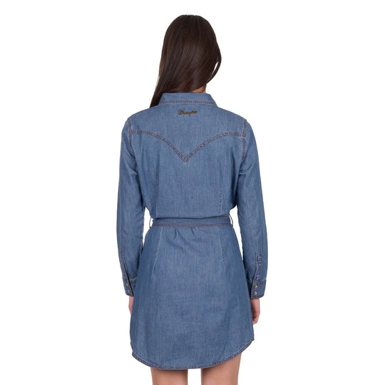 Wrangler- Womens Wendy Long Sleeve Dress