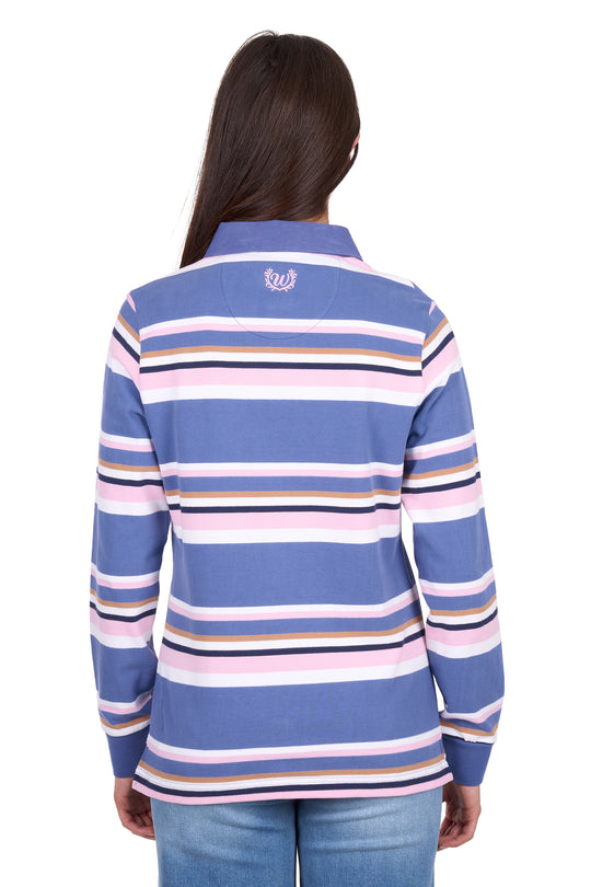 Wrangler- Womens Easton Rugby Jersey