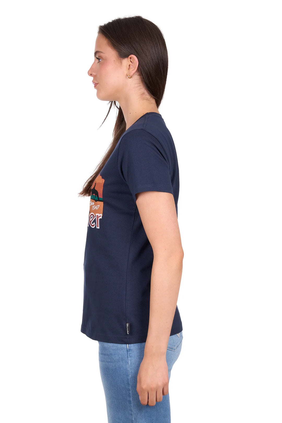 Wrangler - Womens Natasha Navy Tee