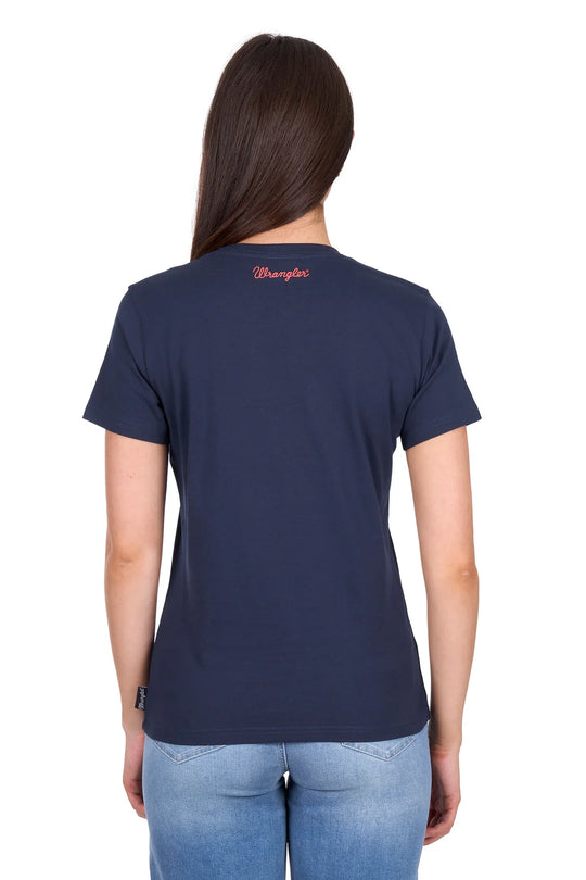 Wrangler - Womens Natasha Navy Tee