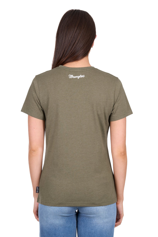 Wrangler - Womens Army Adriana Tee