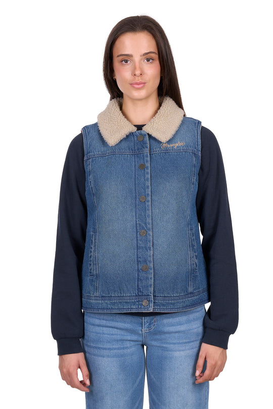 Wrangler- Womens Dixie Reversible Vest