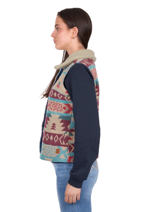 Wrangler- Womens Dixie Reversible Vest