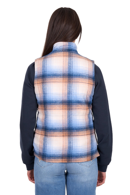 Wrangler- Womens Darla Check Vest