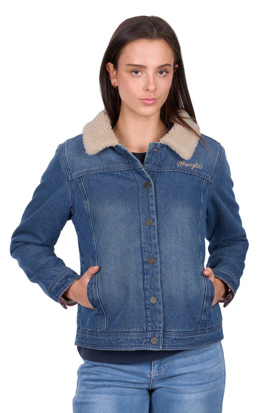Wrangler- Womens Dixie Reversible Jacket