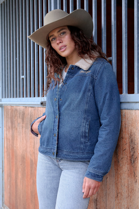 Wrangler- Womens Dixie Reversible Jacket