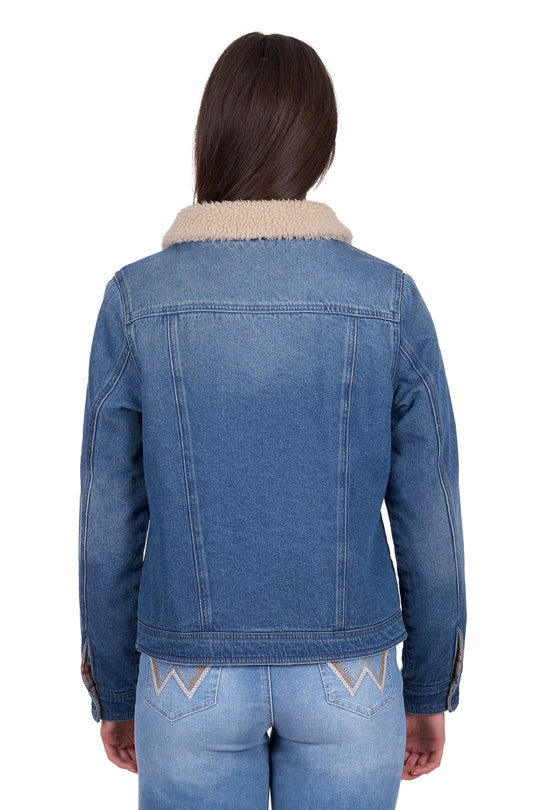 Wrangler- Womens Dixie Reversible Jacket