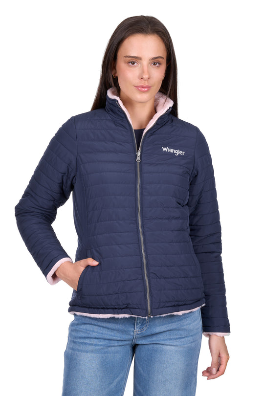 Wrangler- Womens Marta Reversible Jacket