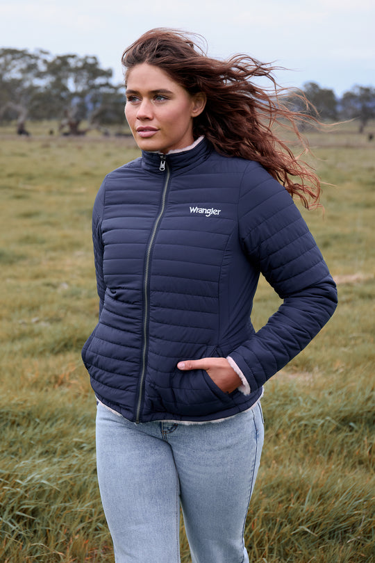 Wrangler- Womens Marta Reversible Jacket