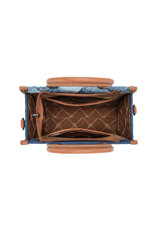 Wrangler - Denim Patchwork Crossbody Bag