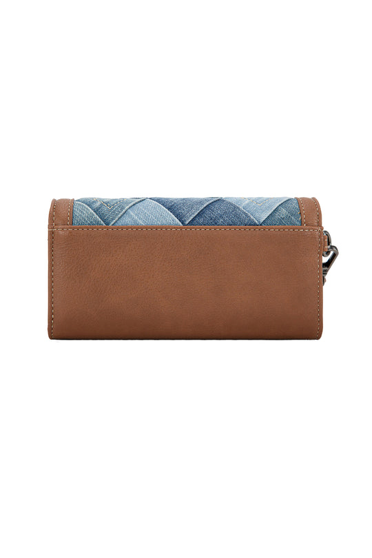 Wrangler - Denim Patchwork Wallet