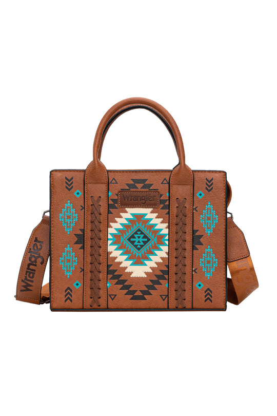Wrangler - Talia Tan Aztec Crossbody Bag