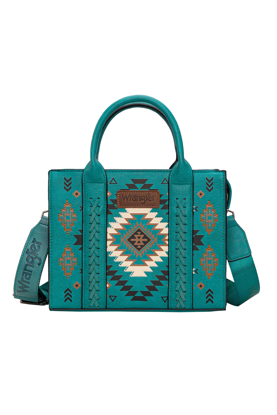 Wrangler - Talia Turquoise Aztec Crossbody Bag