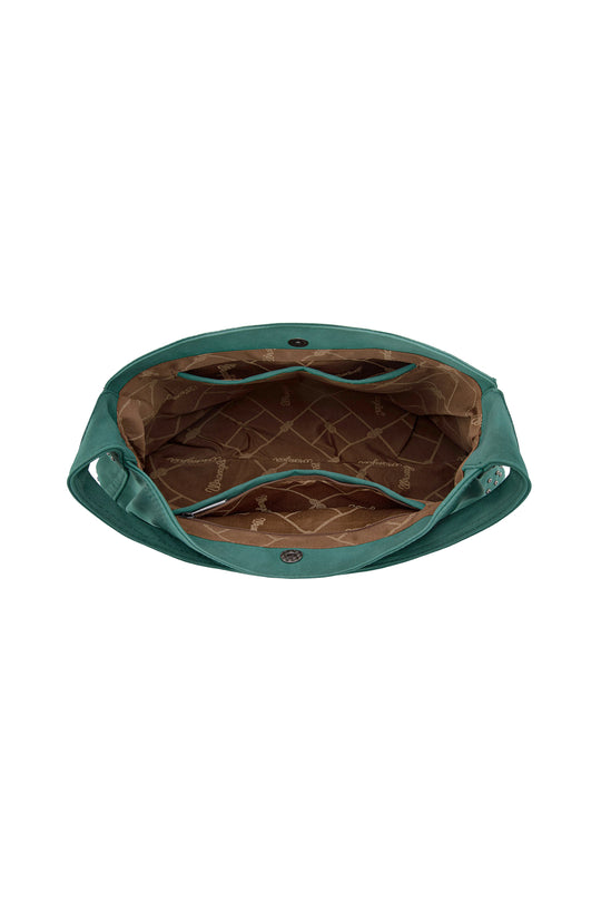 Wrangler - Shiloh Turquoise Fringe Studded Bag