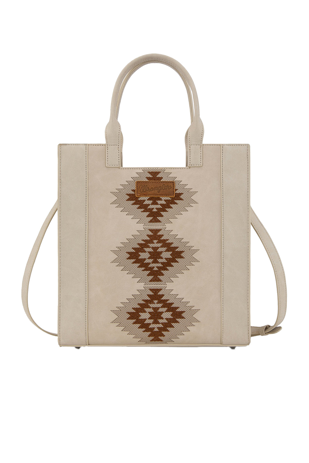 Wrangler - Harper Aztec Beige Tote Bag