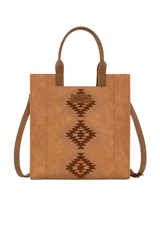Wrangler - Harper Aztec Tan Tote Bag