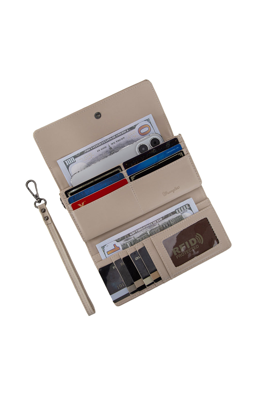 Wrangler - Harper Beige Aztec Wallet
