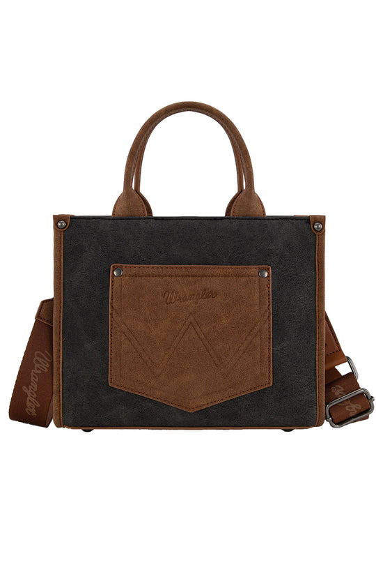 Wrangler - Black Feature Buckle Crossbody Bag