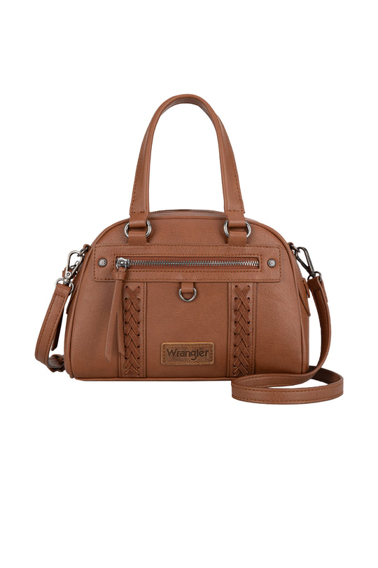 Wrangler - Whipstitch Tan Crossbody Bag