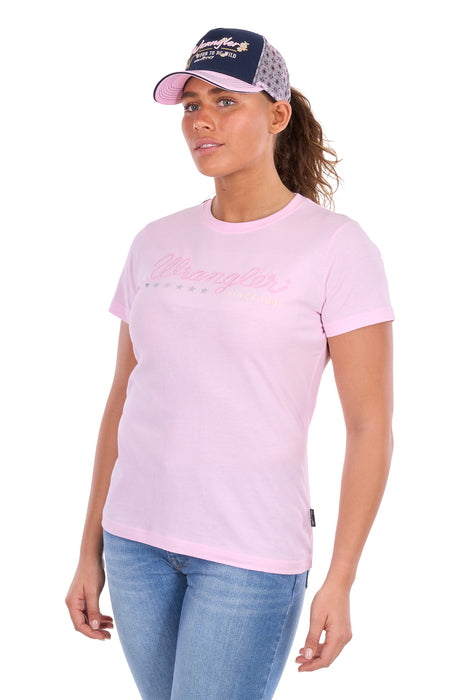 Wrangler - Womens Pastel Pink Lucy Tee