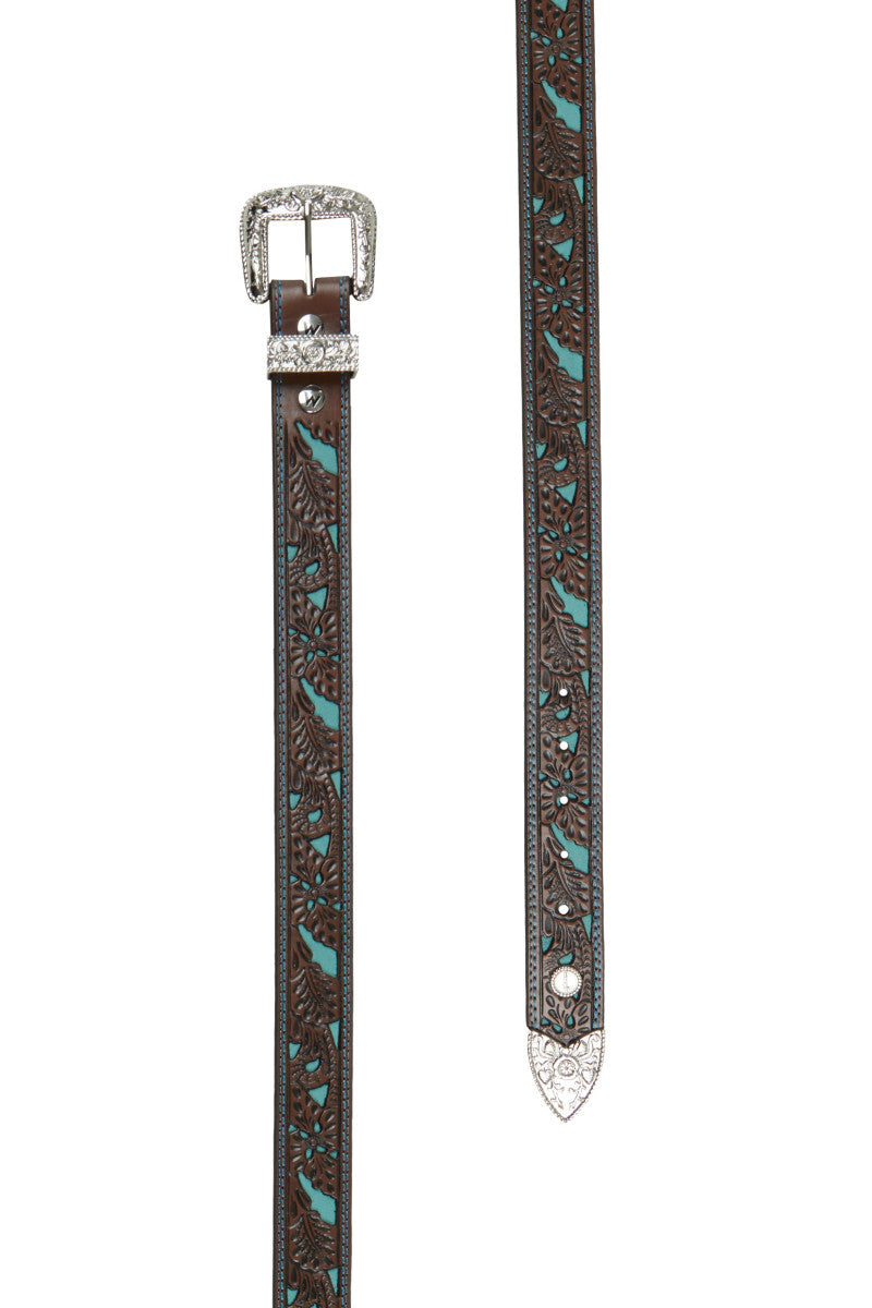 Wrangler - Womens Turquoise Moree Belt