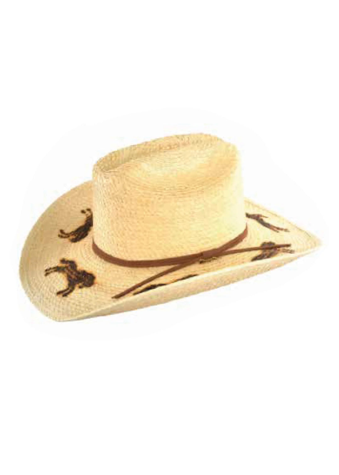 Wrangler - Kids Benito Palm Straw Hat