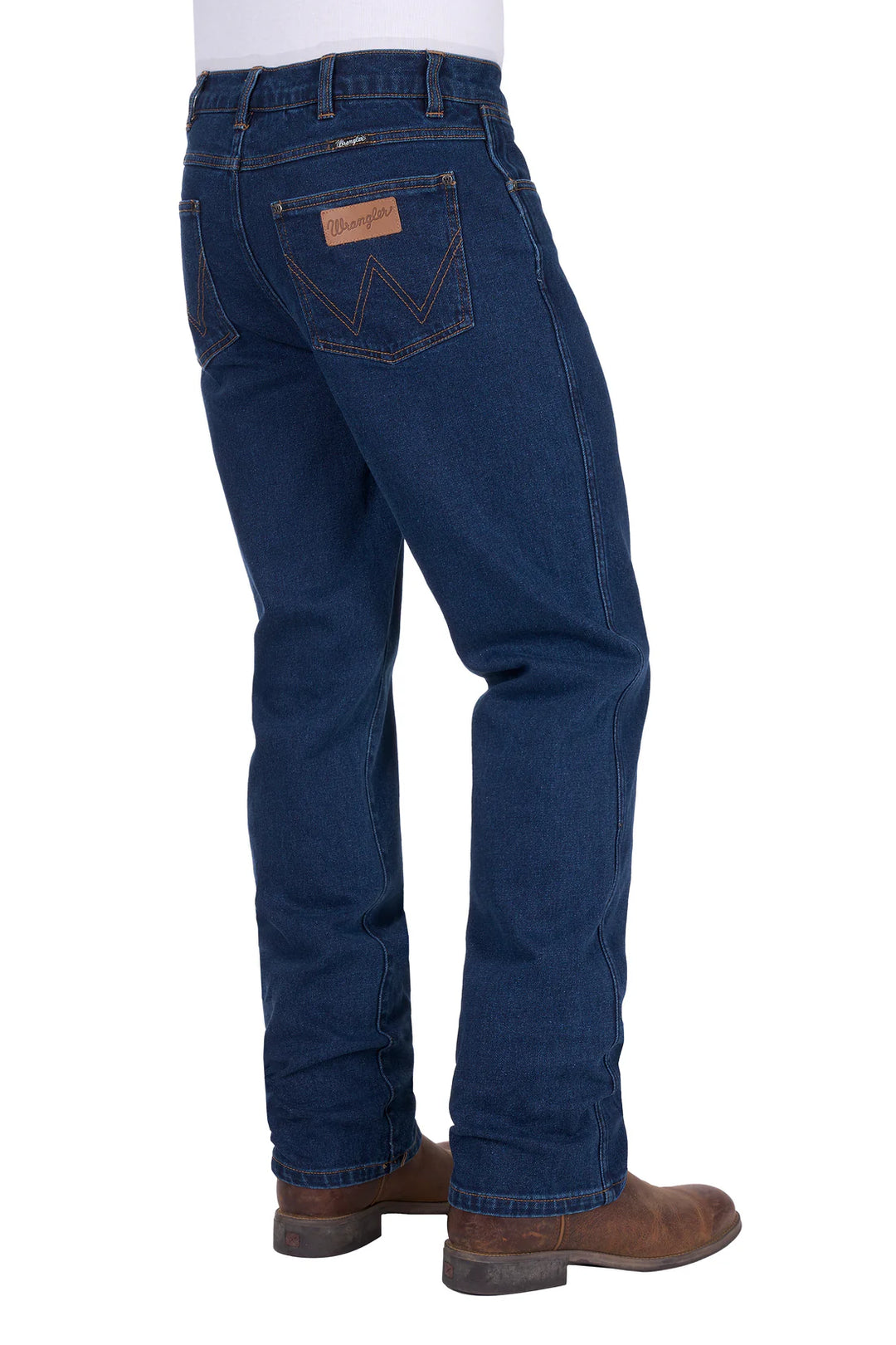 Wrangler - Mens Original Rinse Straight Cut Jeans