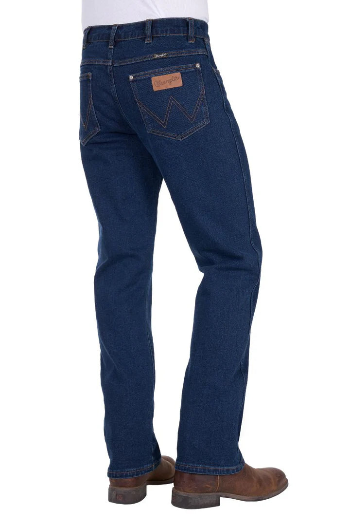 Wrangler - Mens Original Rinse Reg Boot Cut Jeans