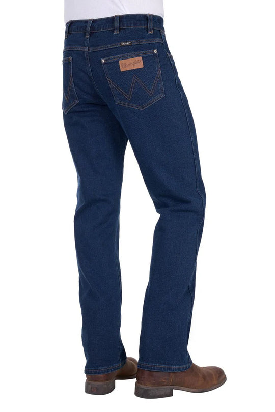 Wrangler - Mens Original Rinse Reg Boot Cut Jeans