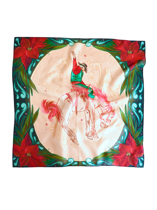 Wild Rag - Poinsettia Bronc Rider
