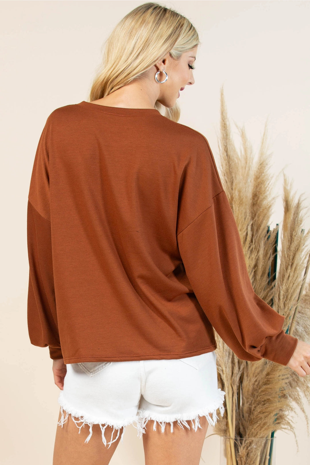 Buffalo Belle - Womens Lilly Longhorn Graphic Sweater