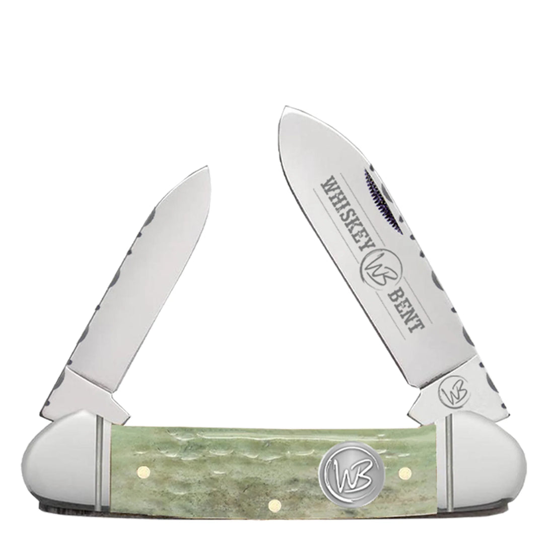 Whiskey Bent - Canoe Pocket Knife Filework- Ivy