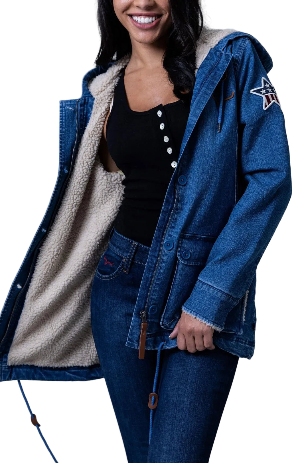 Kimes Ranch - AWA Utility Jacket Light Wash Indigo
