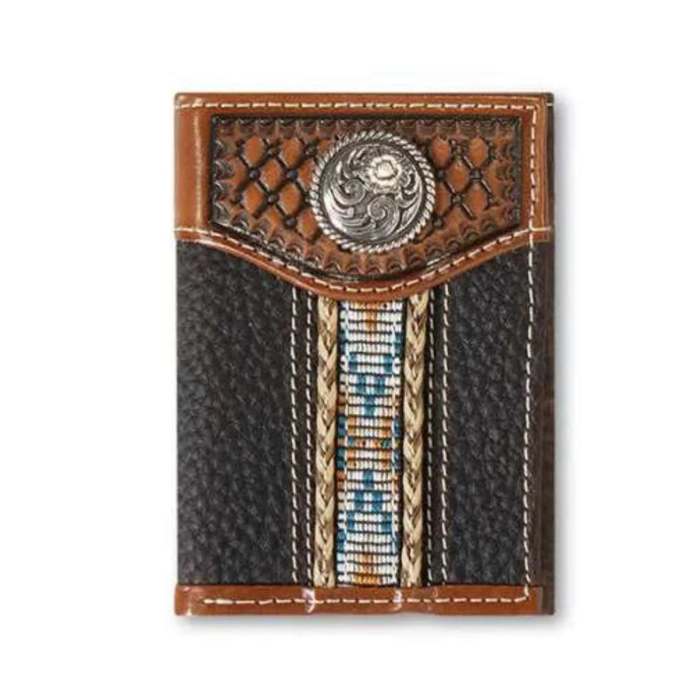 Ariat - Mens Rope TriFold Wallet