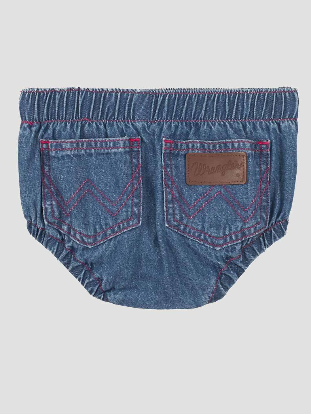 Wrangler - Pink & Denim Diaper Cover
