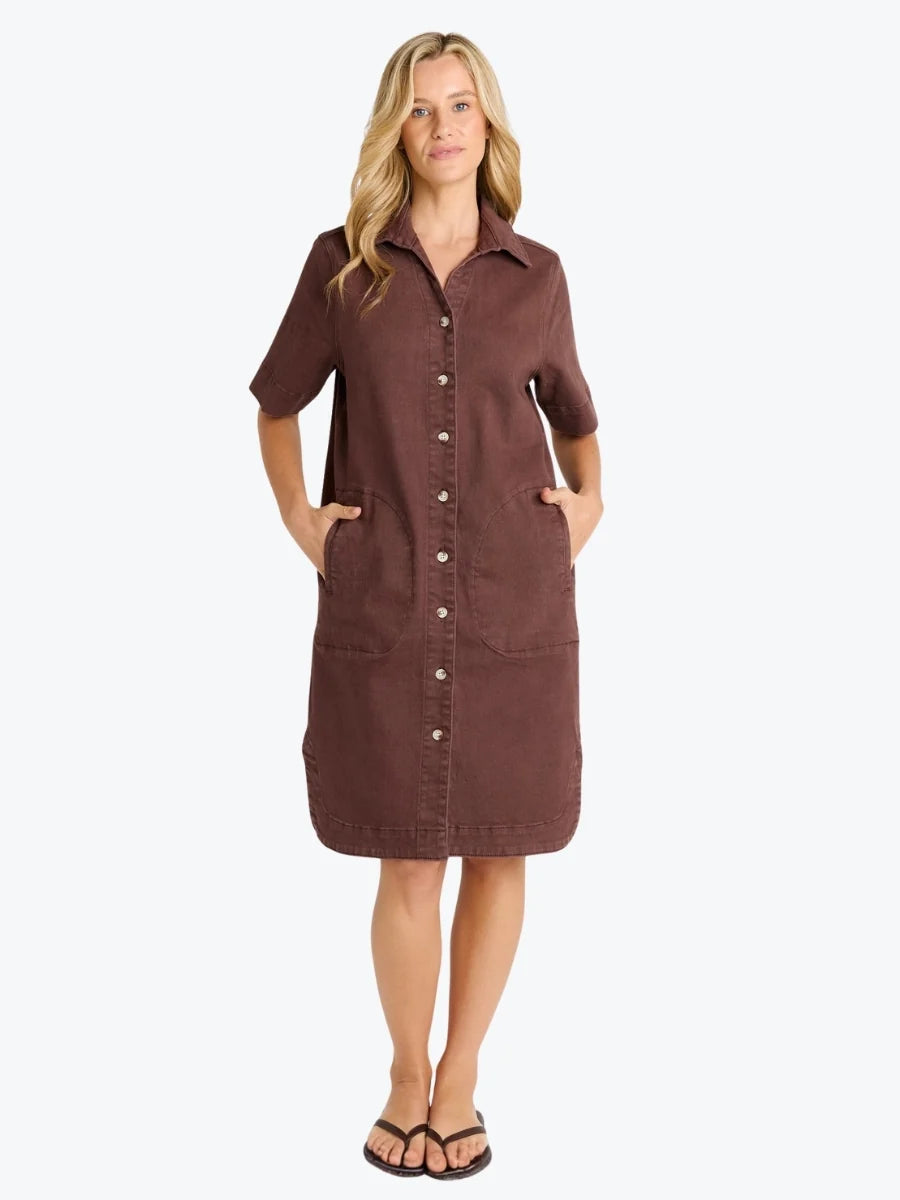 Buffalo Belle - Dawson Chocolate Dress