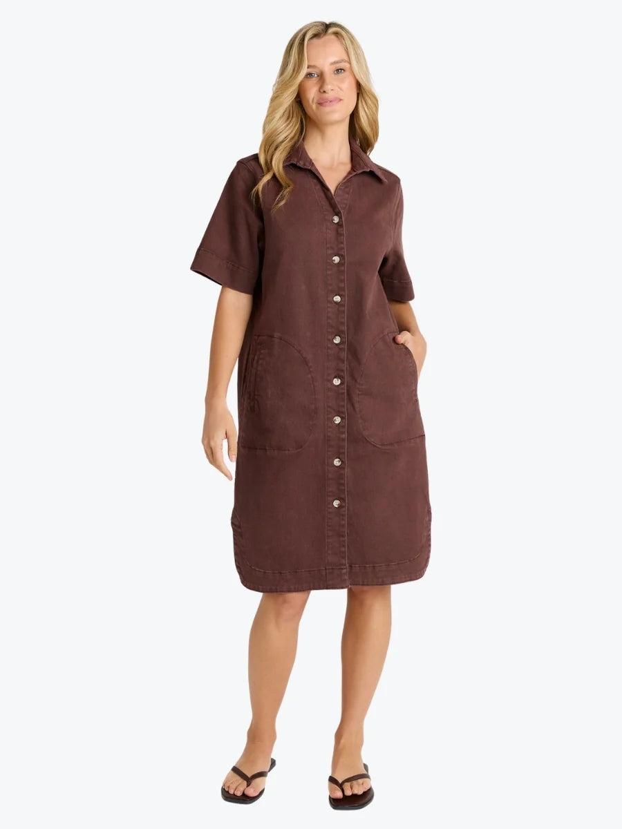 Buffalo Belle - Dawson Chocolate Dress